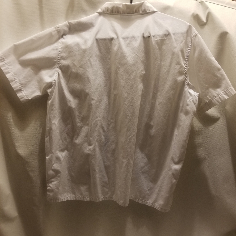 EUC Bobbie Brooks dragonfly embroidered white button down - Picture 4 of 4